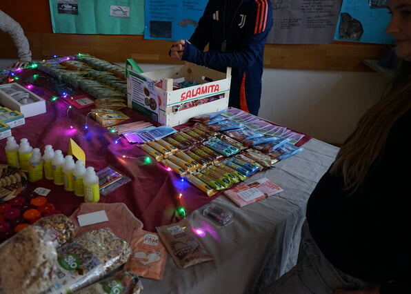 Gesammelte Sachspenden für die Tafel